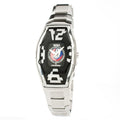 Chronotech Silberne Edelstahl-Dress-Watch