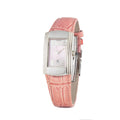 Chronotech Multicolor-Leder-Armbanduhr