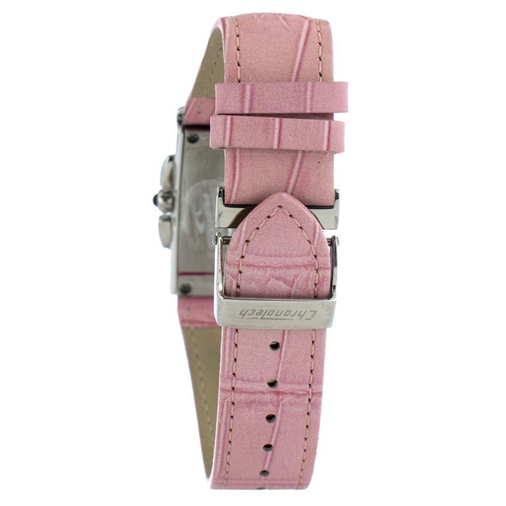 Chronotech Multicolor-Leder-Armbanduhr