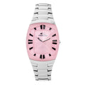 Chronotech Silberne Edelstahl-Dress-Uhr