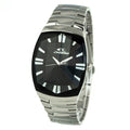 Chronotech Silberne Armbanduhr aus Edelstahl