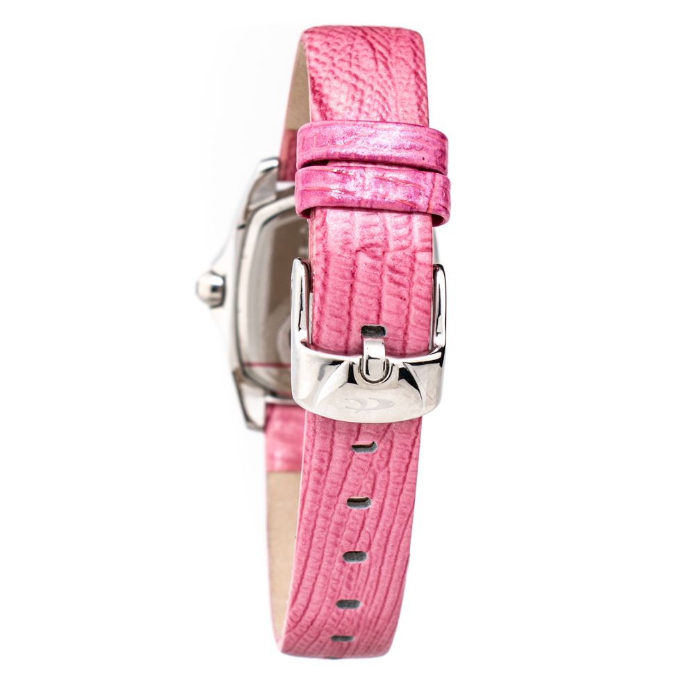 Chronotech Multicolor-Leder-Armbanduhr