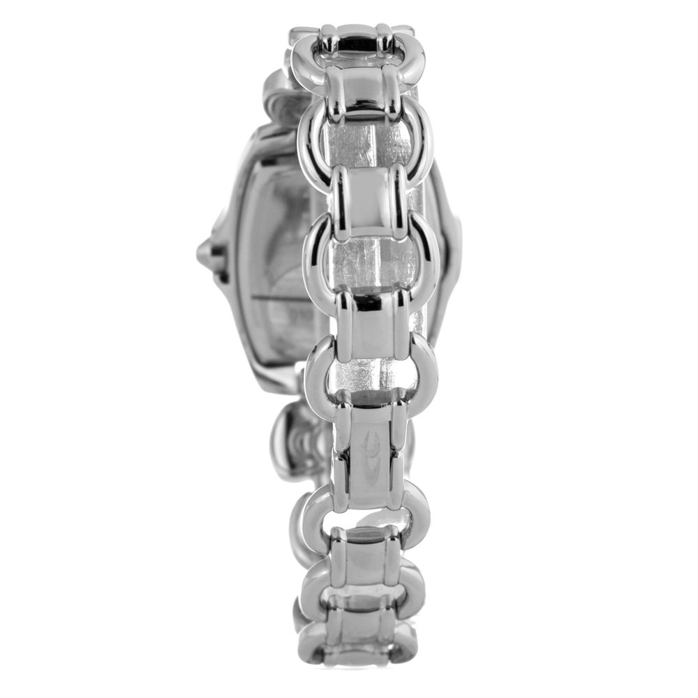 Chronotech Silberne Armbanduhr aus Edelstahl