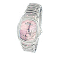 Chronotech Silberne Edelstahl-Dress-Watch