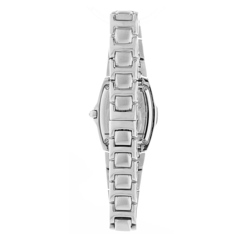 Chronotech Silberne Armbanduhr aus Edelstahl