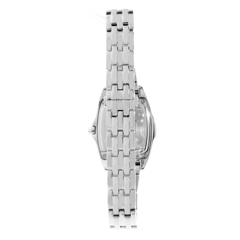 Chronotech Silberne Armbanduhr aus Edelstahl