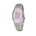 Chronotech Silberne Edelstahl-Dress-Uhr