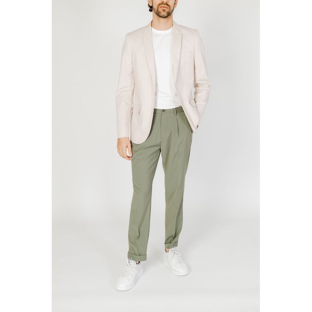 Antony Morato Blazer aus cremefarbener Baumwolle
