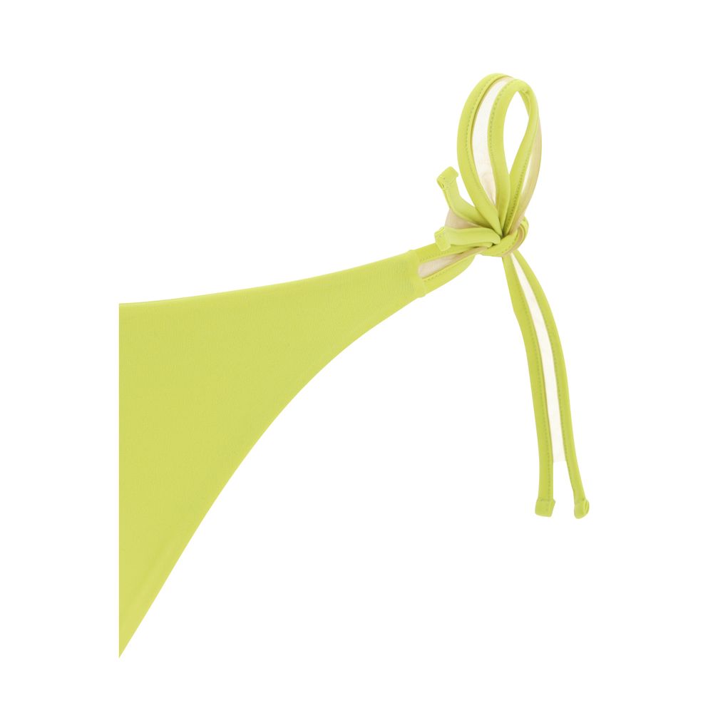 Exilia Gelbe Polyamid-Badehose