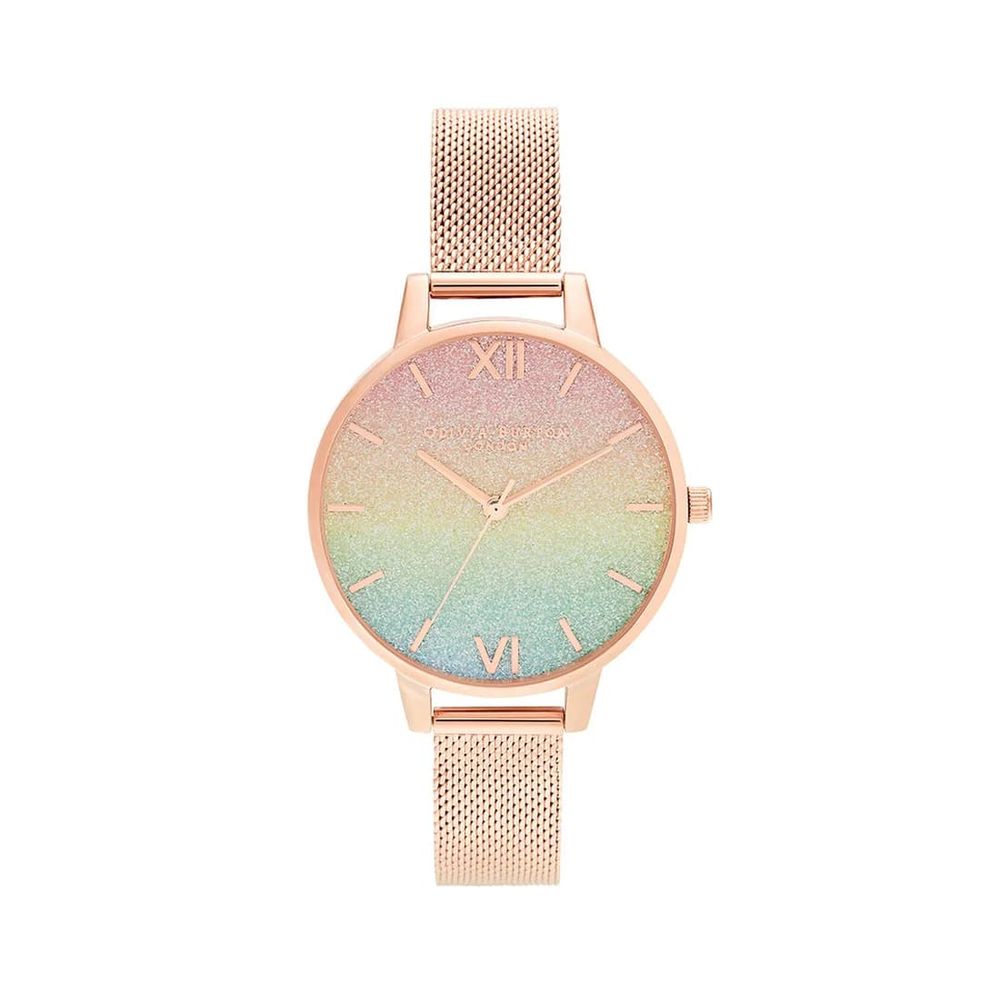 Olivia Burton Multicolor-Edelstahl-Kleidungsuhr