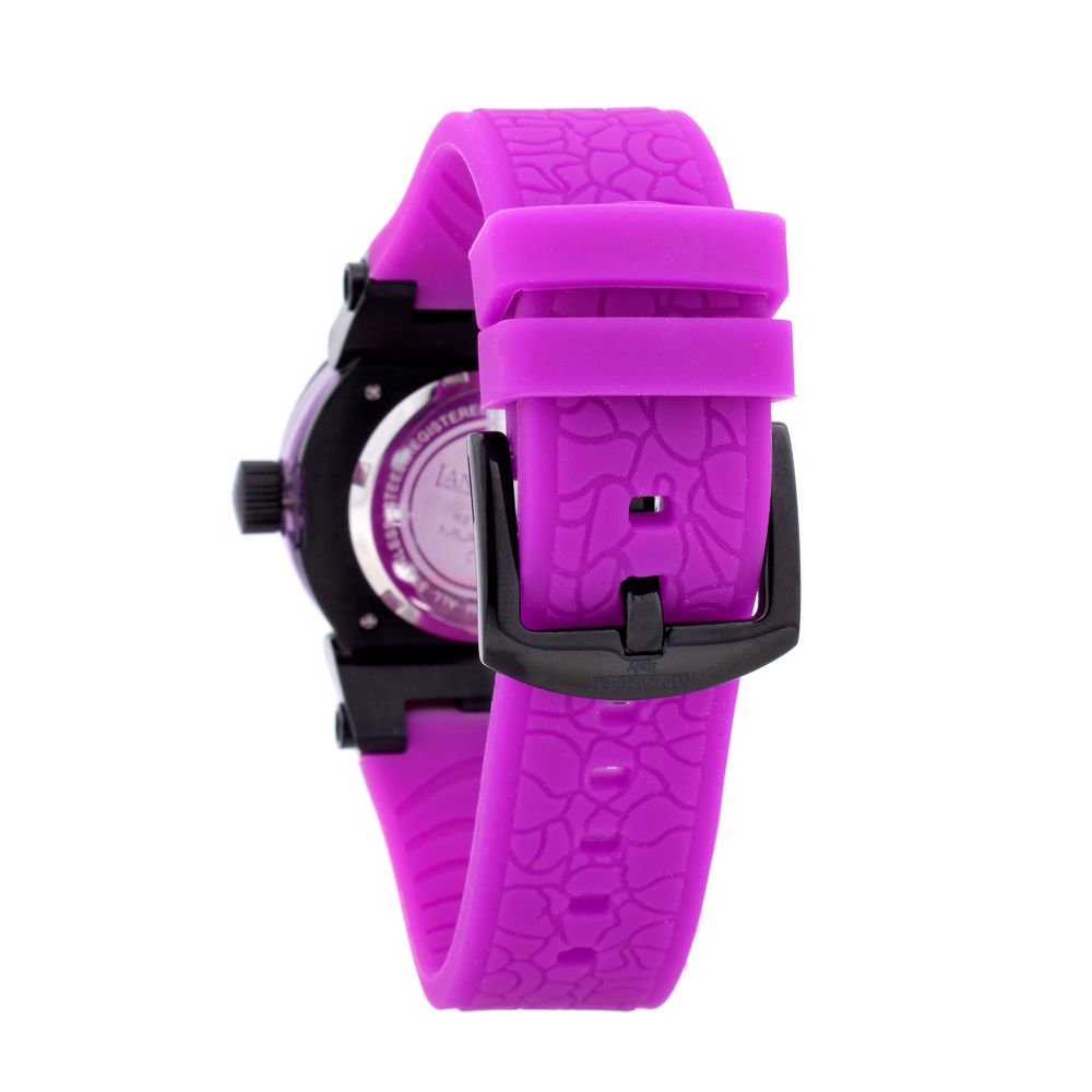 Lancaster Synthetische Armbanduhr in Violett