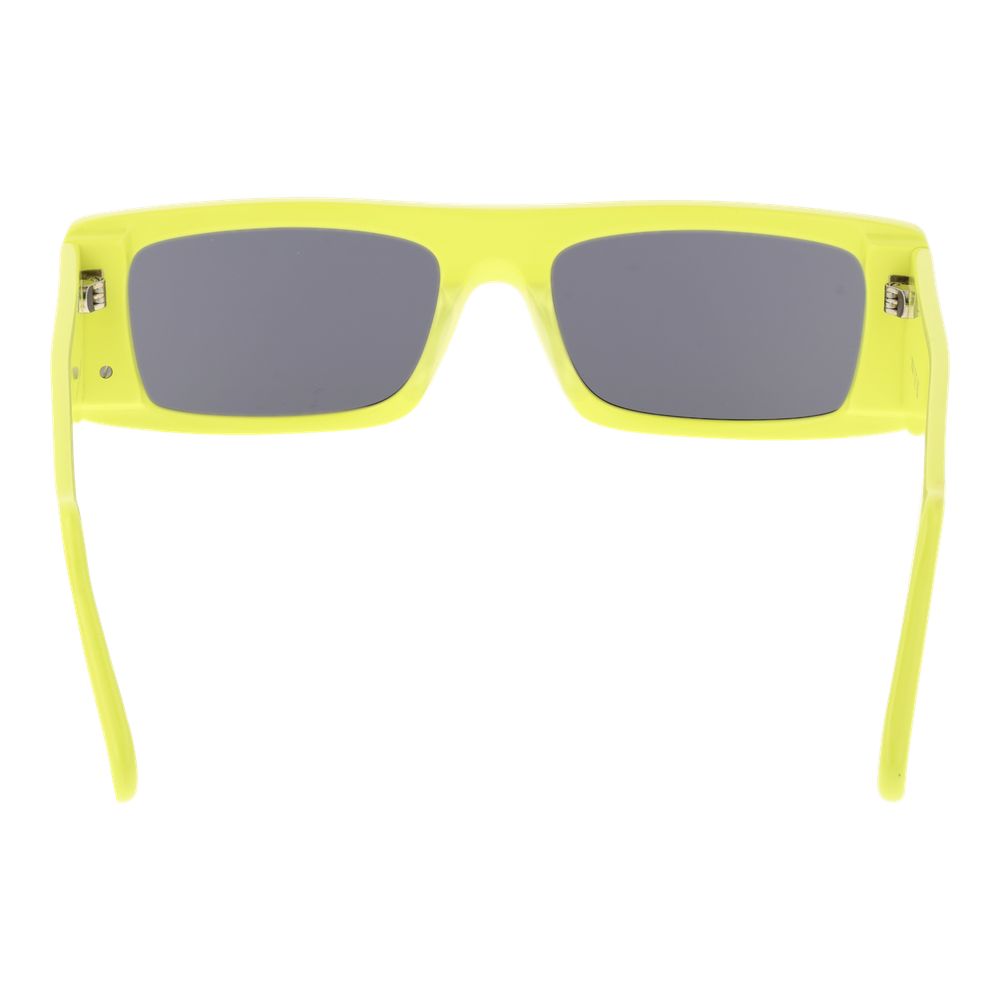 GCDS Grüne Sonnenbrille aus Kunststoff