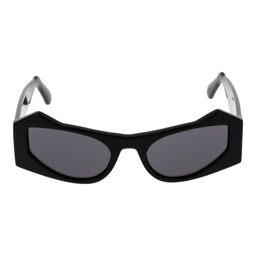GCDS Sonnenbrille aus schwarzem Acetat