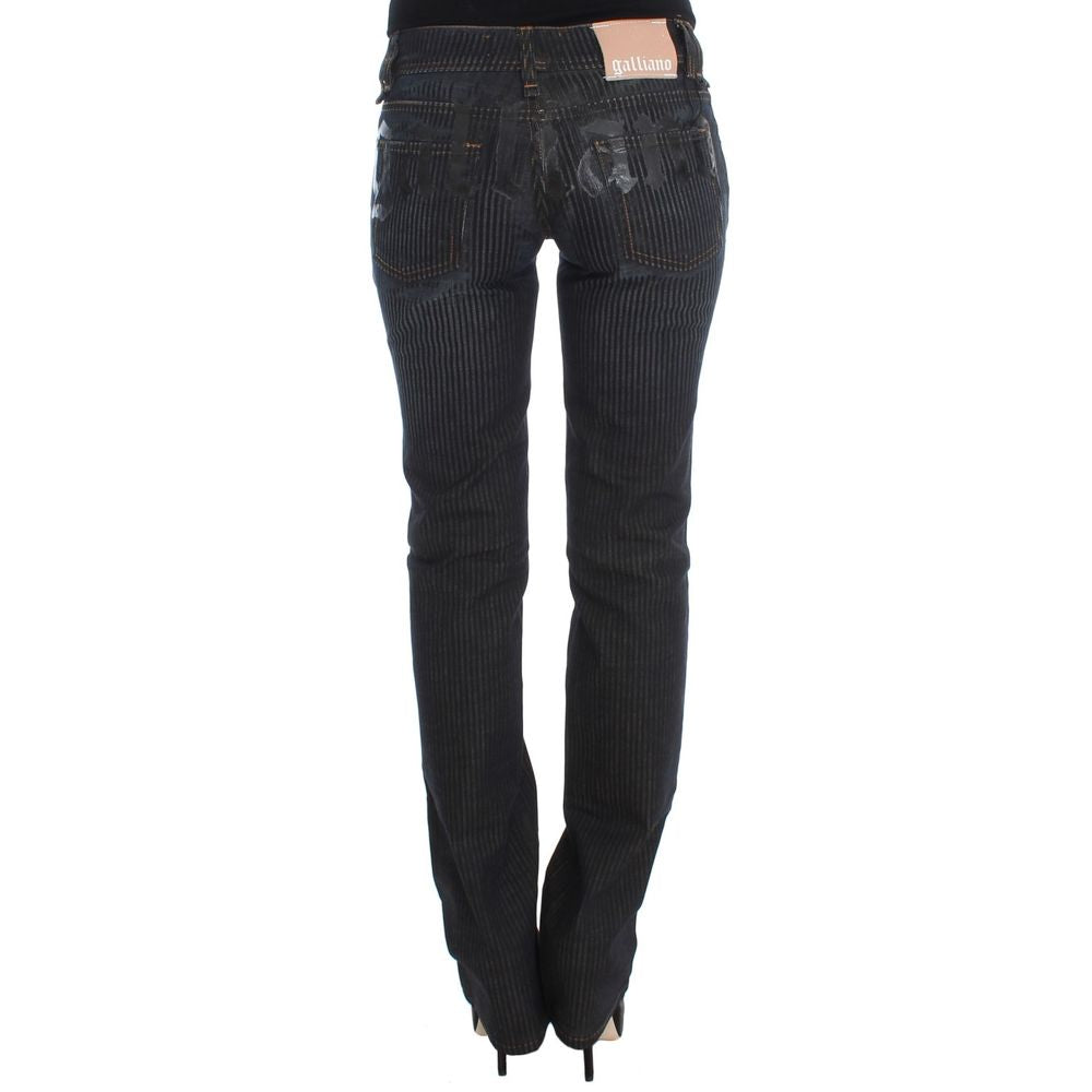 John Galliano Blaue Baumwolljeans & Hose