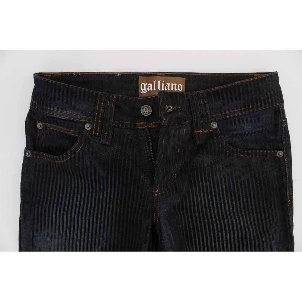 John Galliano Blaue Baumwolljeans & Hose