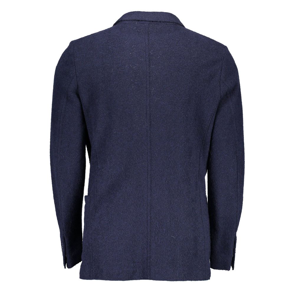 Gant Blaue Blazerjacke aus Wolle