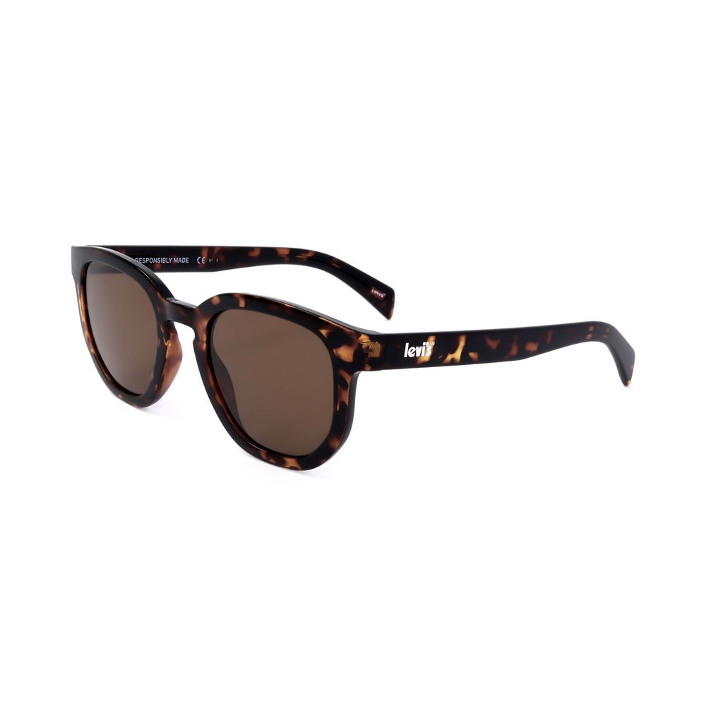 Levi's Schwarze Edelstahl-Sonnenbrille