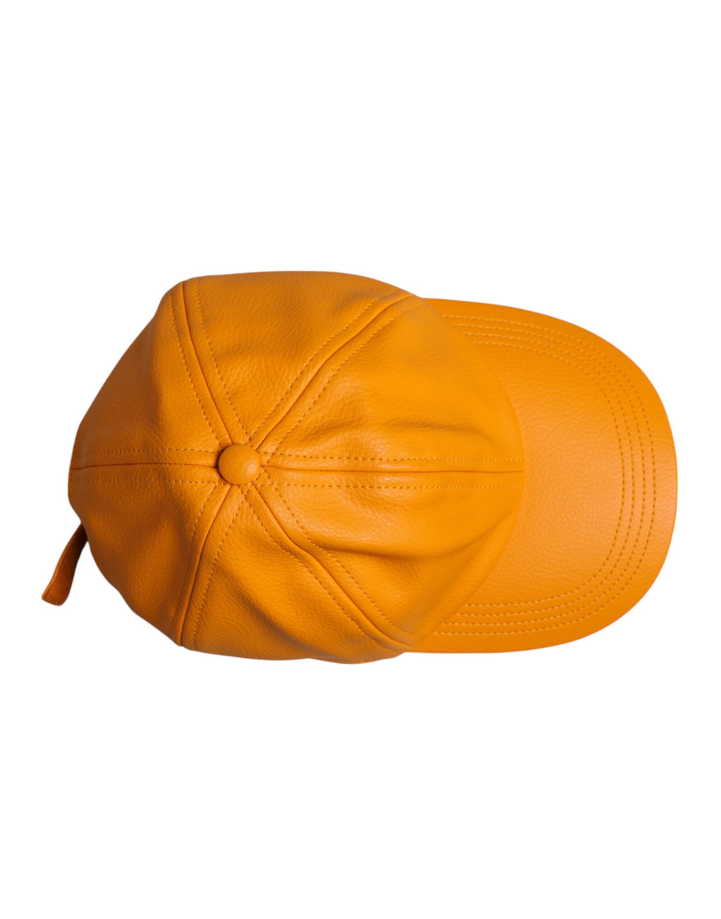 Dolce & Gabbana Orange Baumwolle 6 Panels Baseballmütze