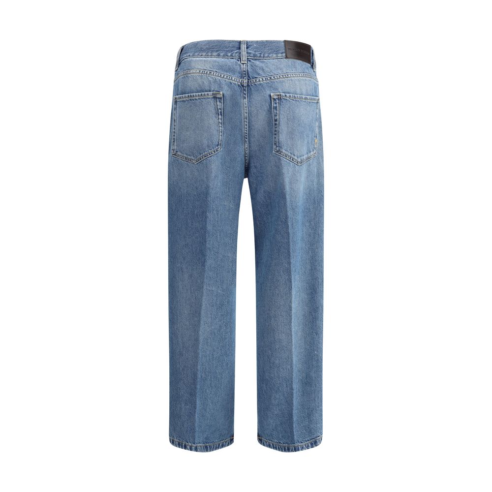 PINKO Blaue Baumwoll-Jeans aus Denim