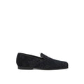 Etro Elegante blaue Leder-Loafer zum Hineinschlüpfen