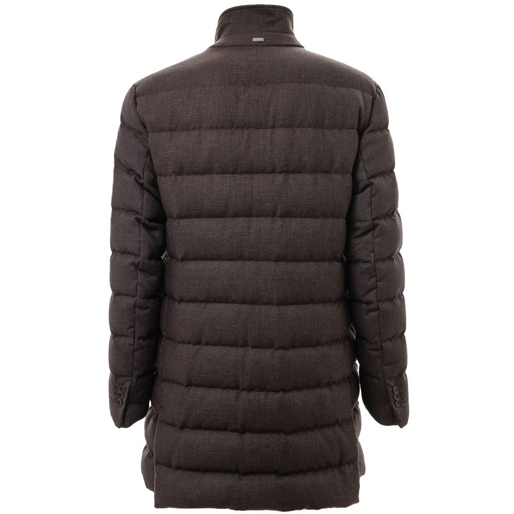 Herno Braune Wolljacken &amp
