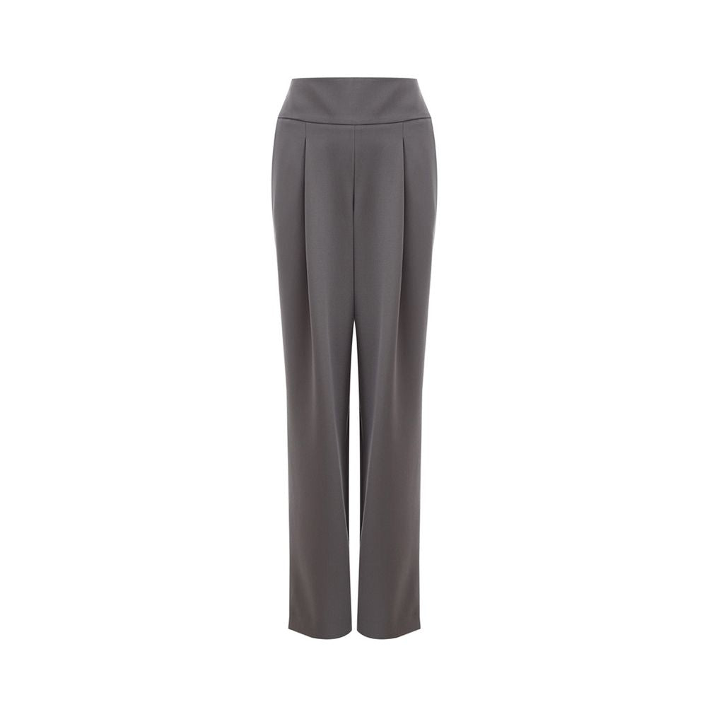 Lardini Schicke Hose aus grauer Wolle für anspruchsvollen Stil