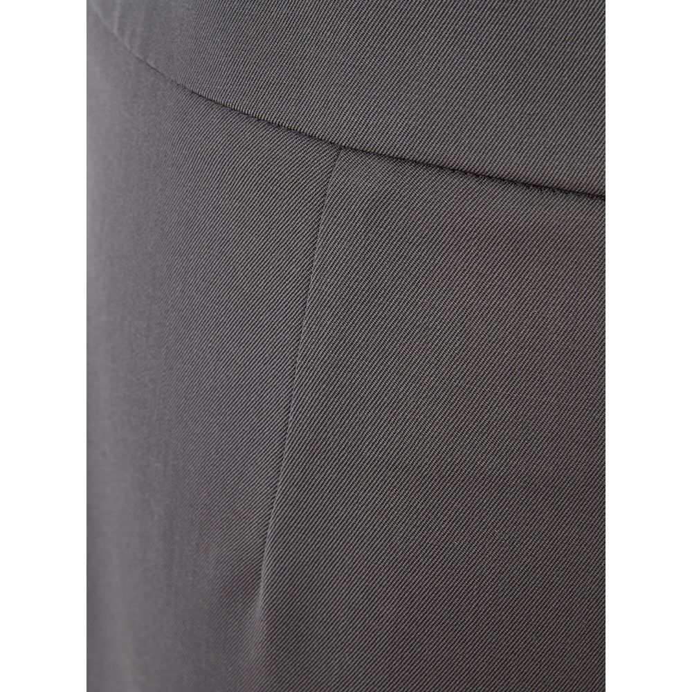Lardini Schicke Hose aus grauer Wolle für anspruchsvollen Stil