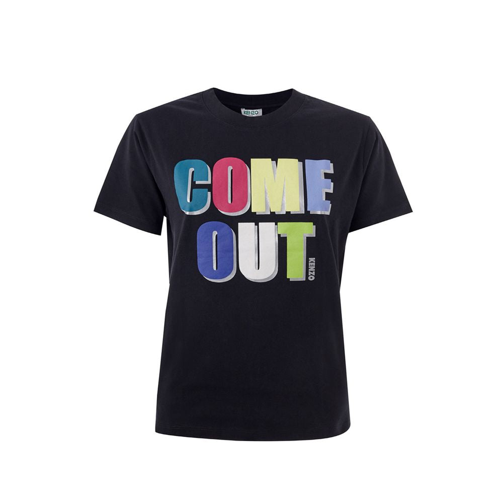 Kenzo Black Cotton T-Shirt