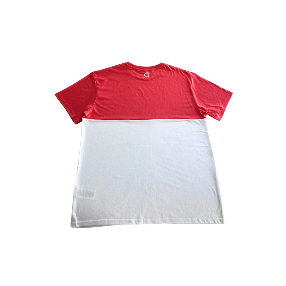 Trussardi Beachwear Weißes Baumwolle Männer T-Shirt