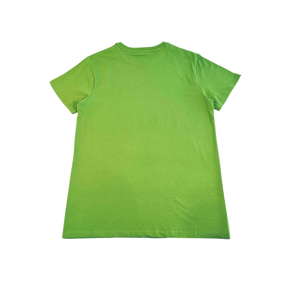 Iceberg Grünes Baumwolle Männer T-Shirt
