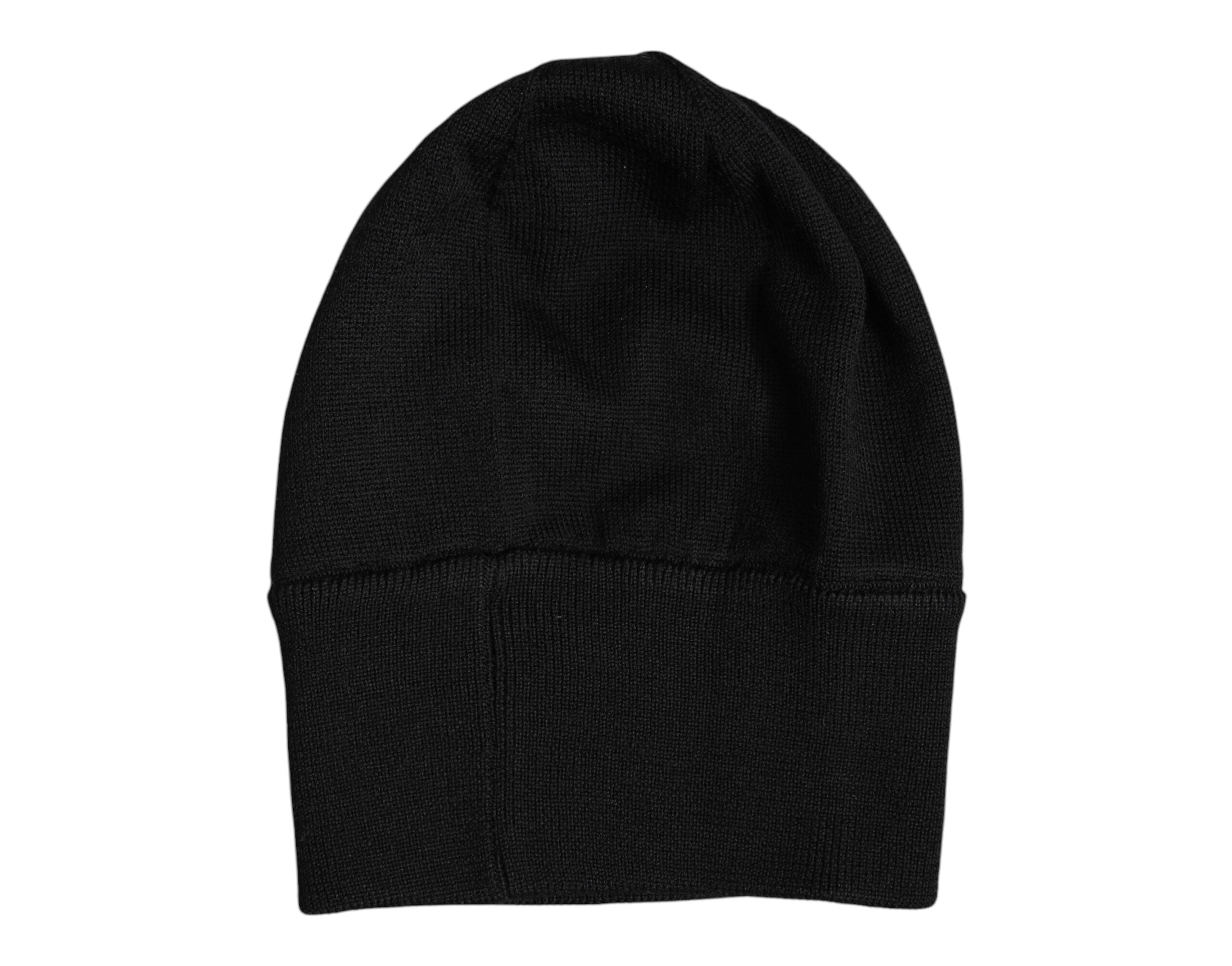Dolce & Gabbana Schwarz #DGLOVESLONDON Gestrickte Beanie-Mütze