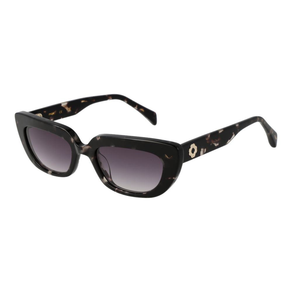 Maje Schwarze Sonnenbrille aus Acetat
