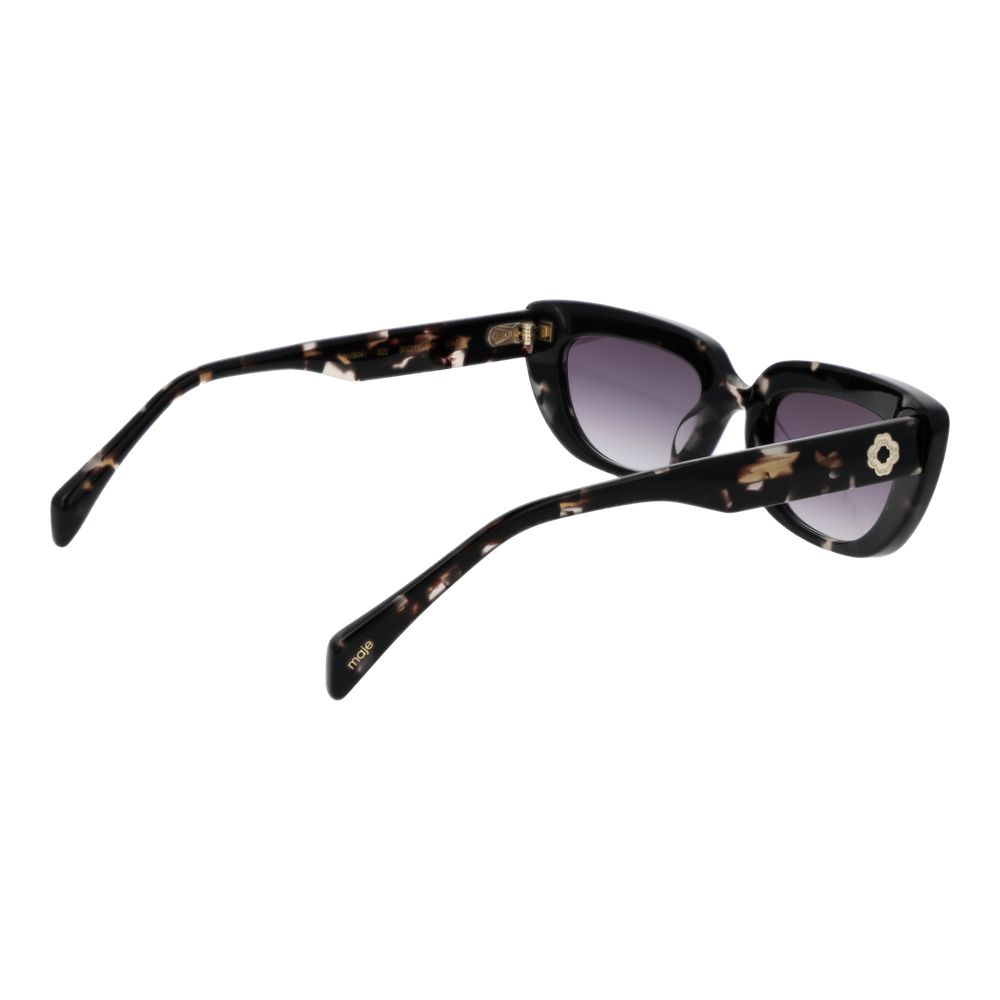 Maje Schwarze Sonnenbrille aus Acetat