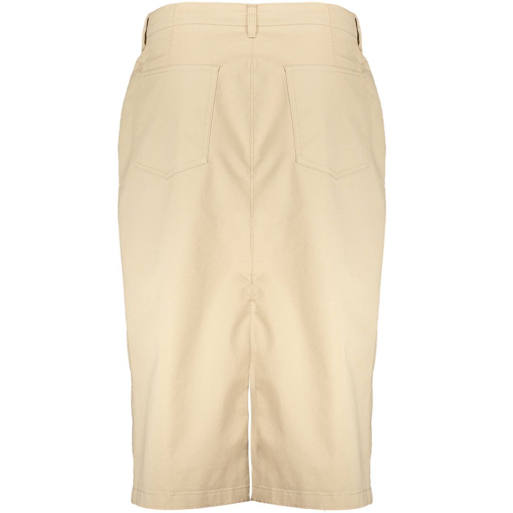 Gant Beige Baumwolle Frauen Rock