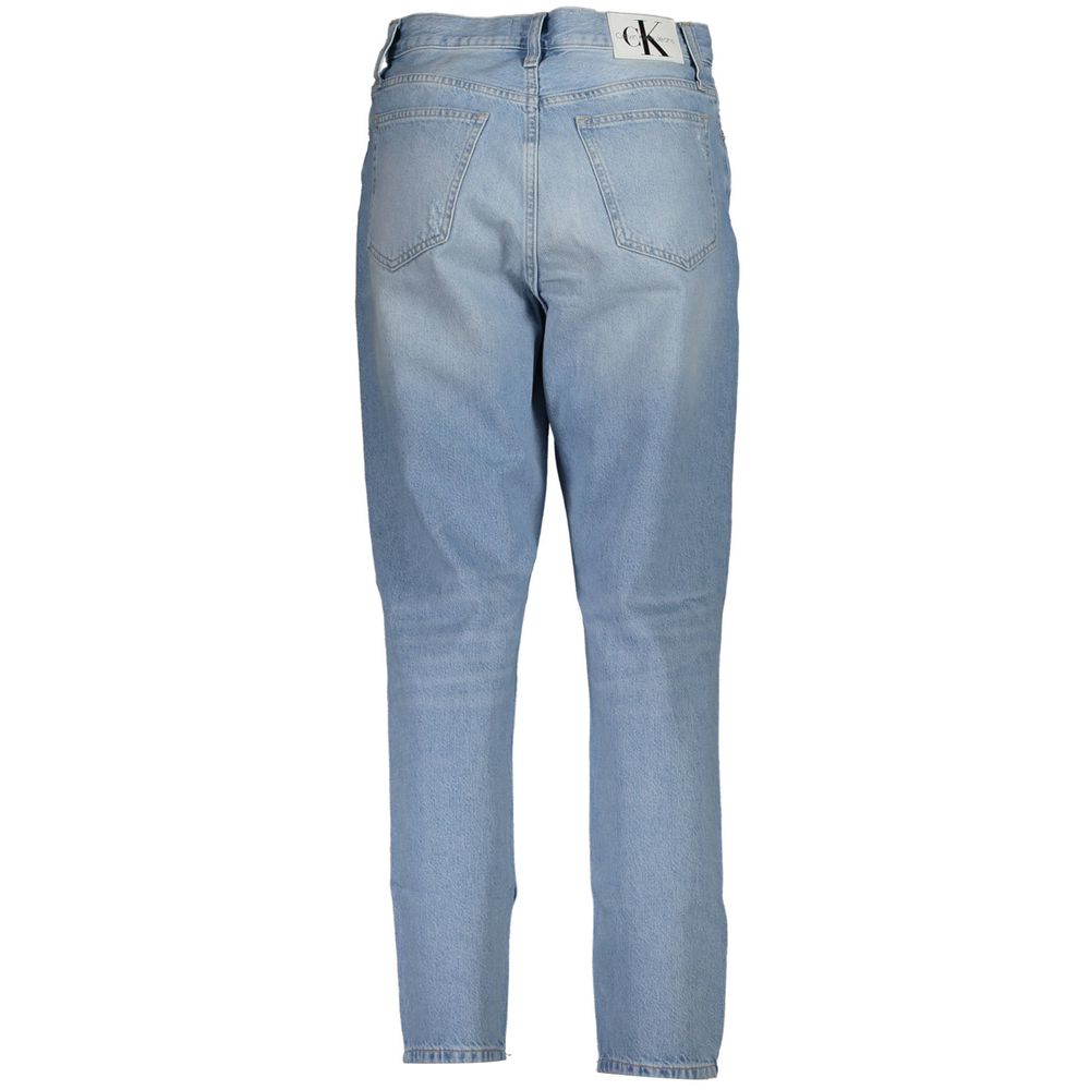 Calvin Klein Blaue Baumwolle Frauen Jeans
