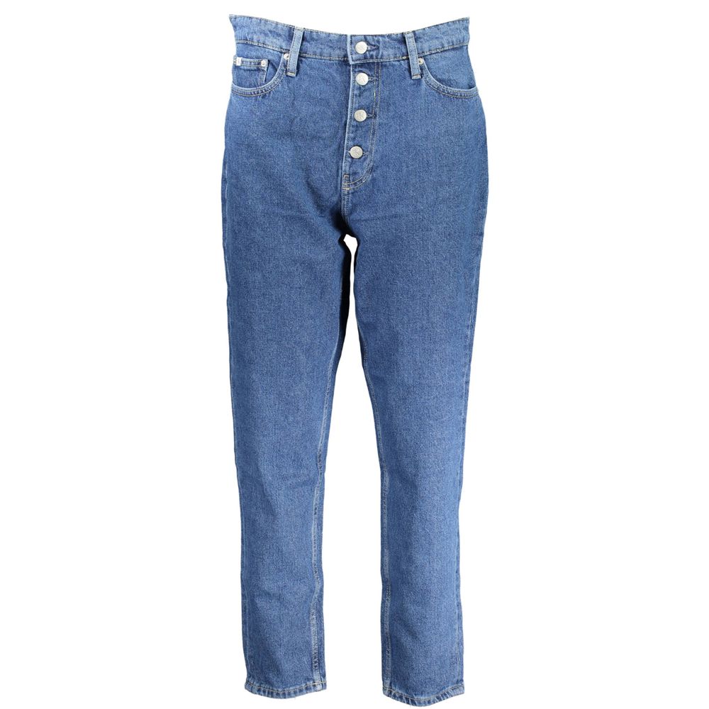 Calvin Klein Blaue Baumwolle Frauen Jeans