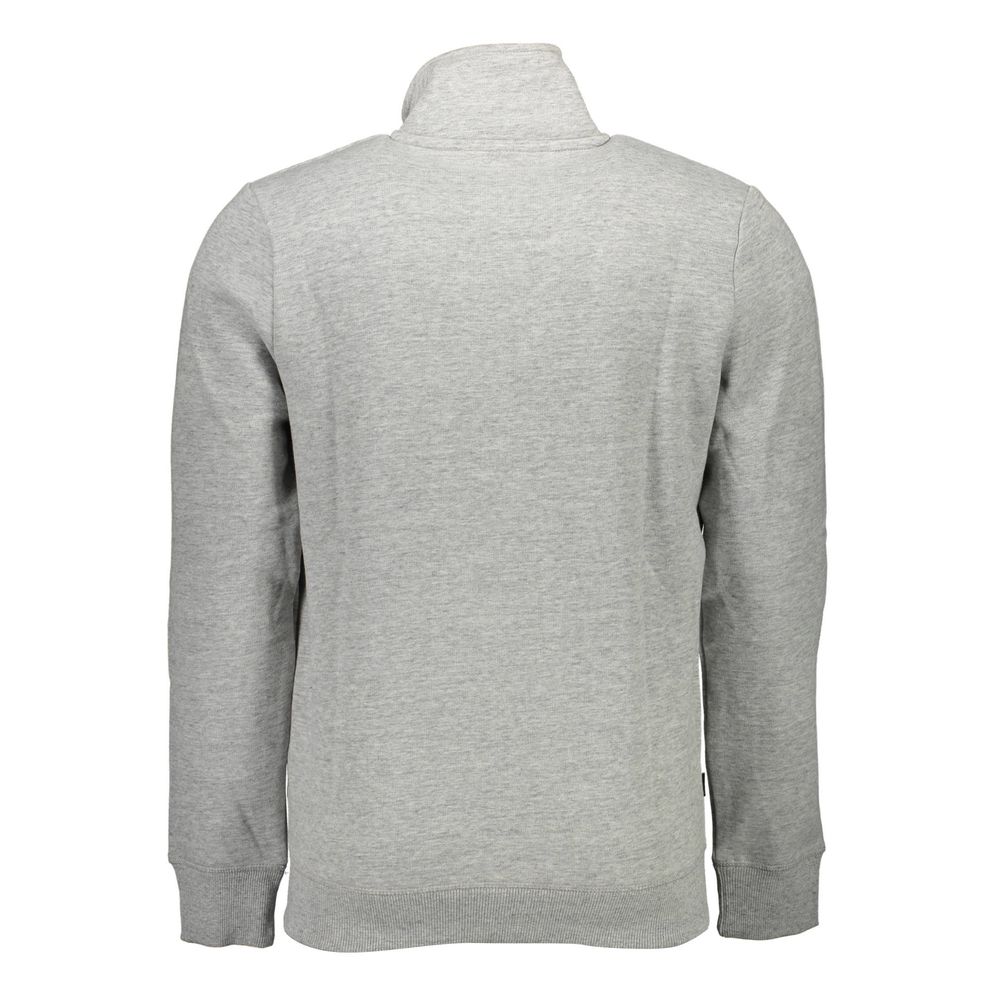 Superdry Grauer Baumwollpullover für Männer