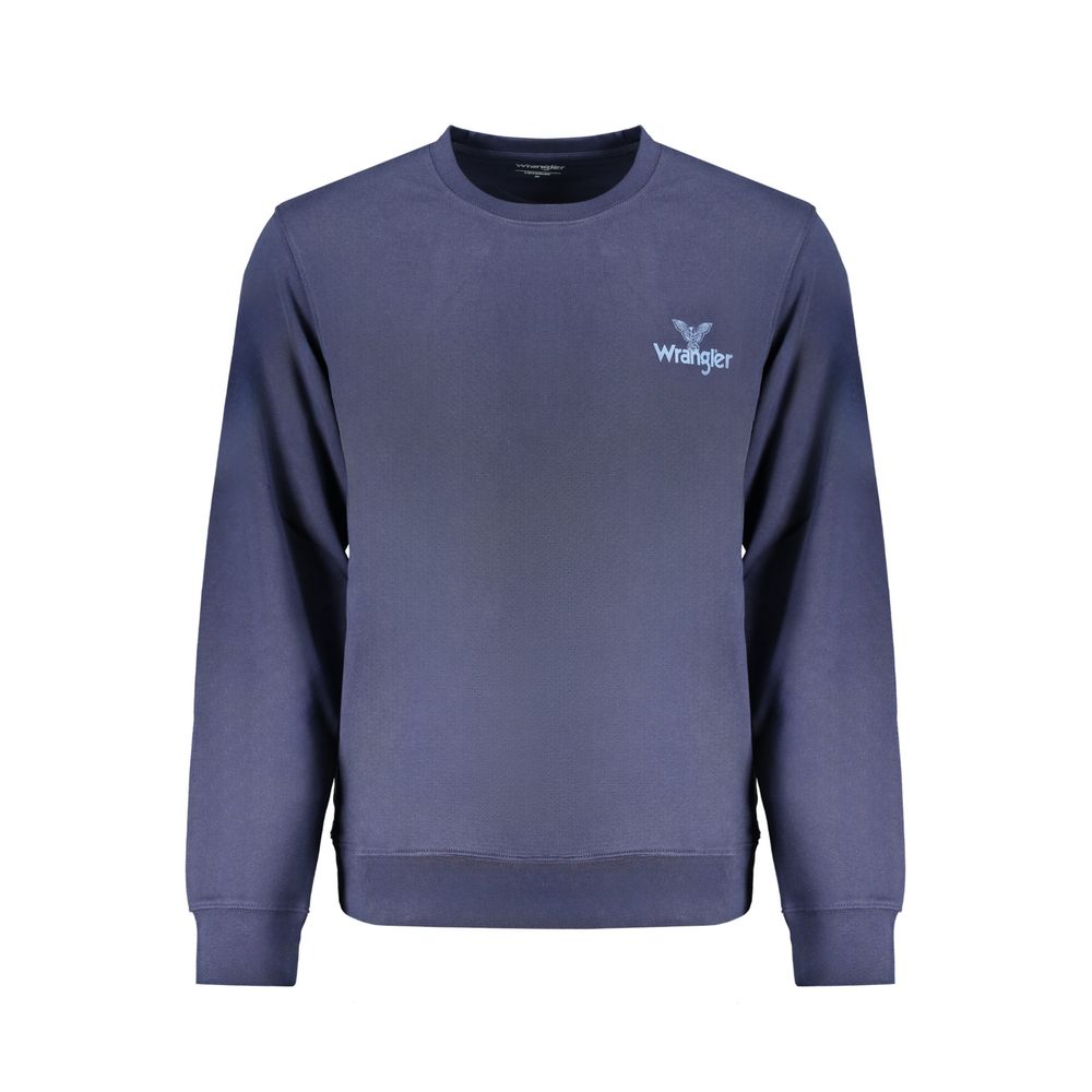 Wrangler Blauer Baumwollpullover für Männer