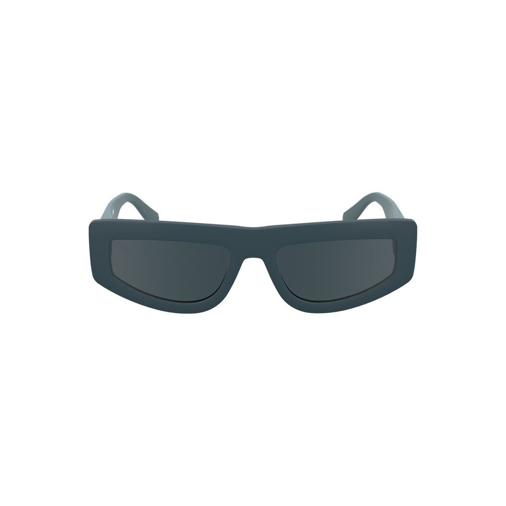Calvin Klein Blue Bio-Based Fabric Women Sunglass
