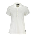North Sails White Cotton Women Polo Shirt