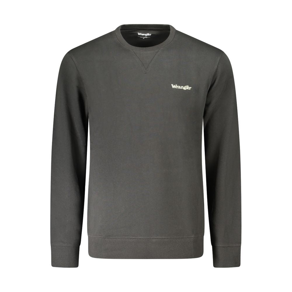 Wrangler Schwarzer Baumwollpullover für Männer