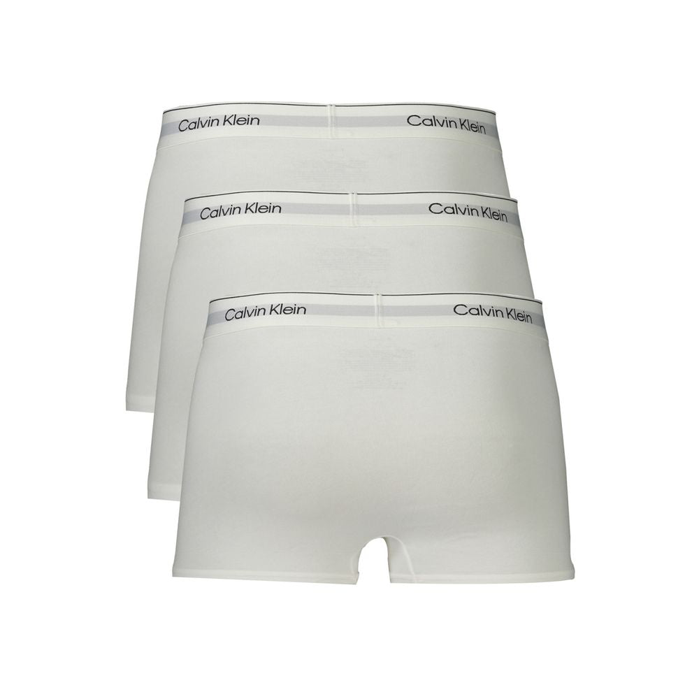 Calvin Klein Weiße Baumwolle Männer Boxer Short