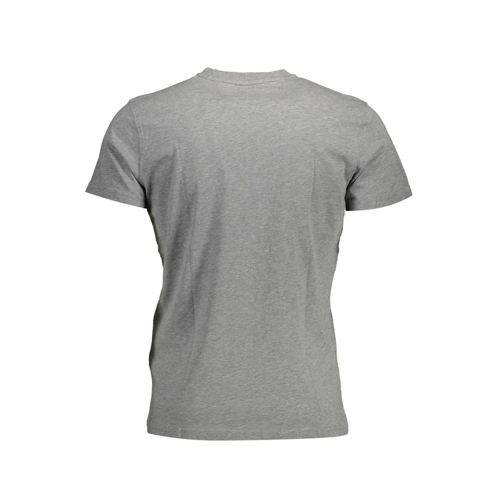 La Martina Braunes Baumwoll-T-Shirt für Männer