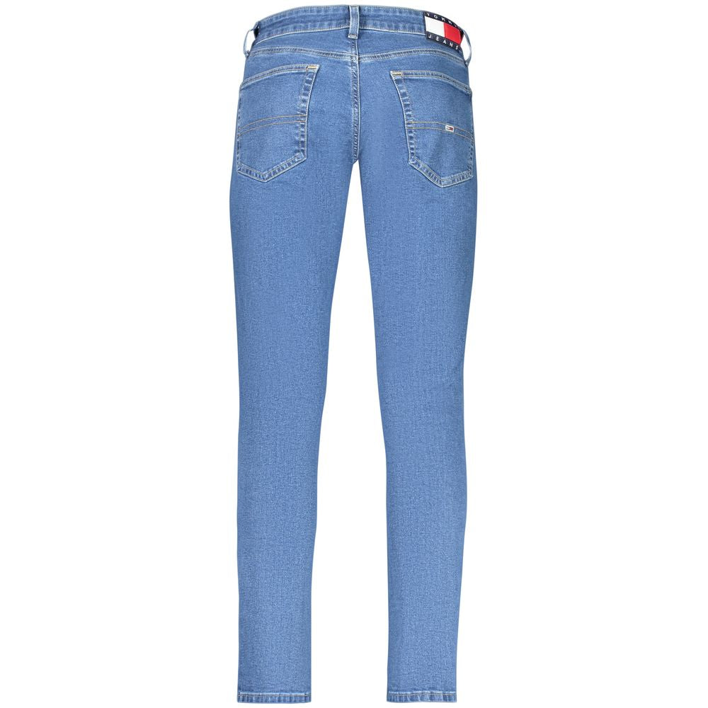 Tommy Hilfiger Blaue Baumwolle Herren Slim Tapered Jean
