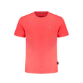 Napapijri Red Organic Cotton Men T-Shirt
