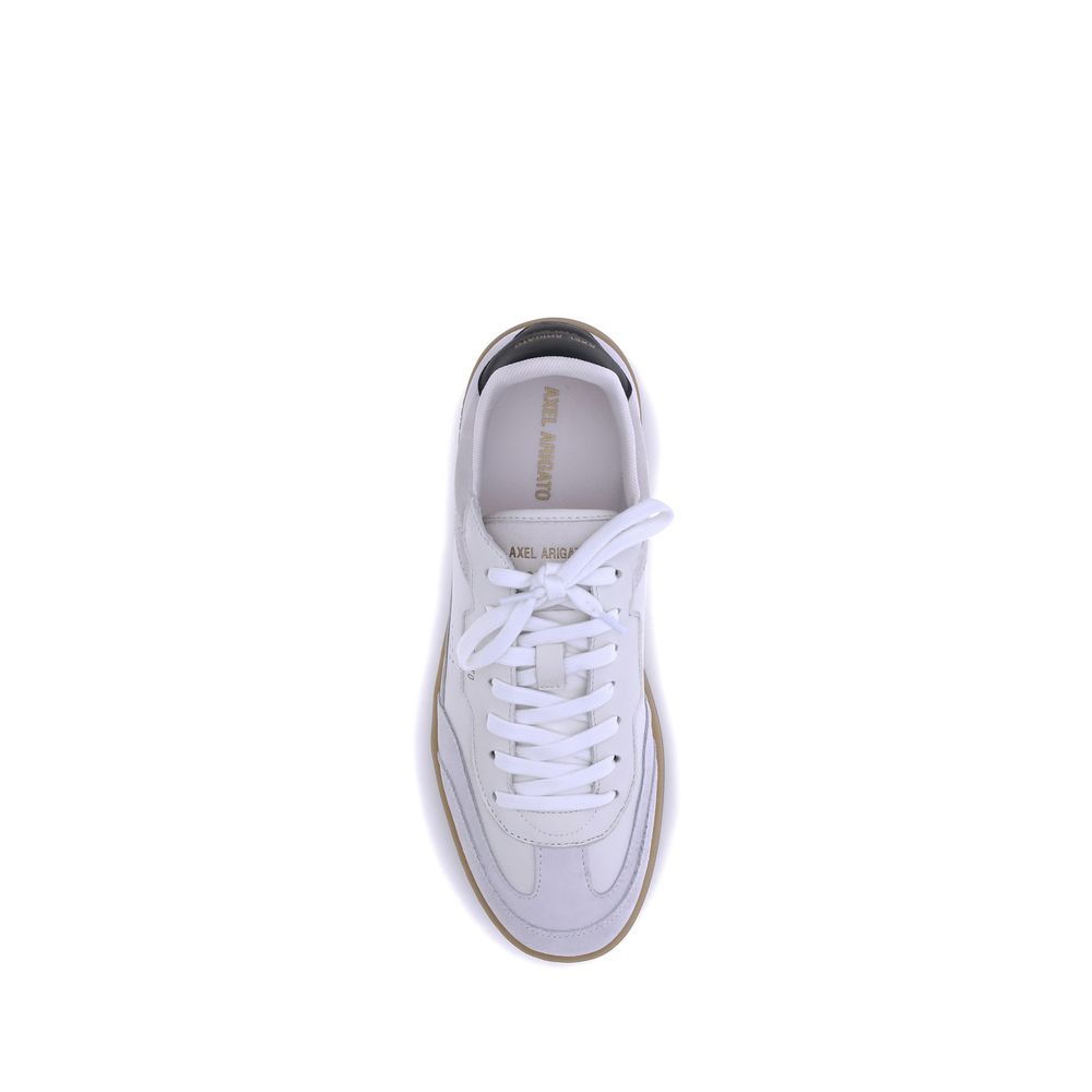 Axel Arigato Weiße Kalbshaut Bos Taurus Sneakers mit niedrigem Schaft