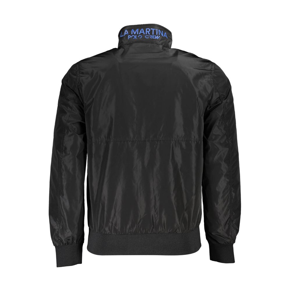 La Martina Schwarze Polyester Herren Jacke