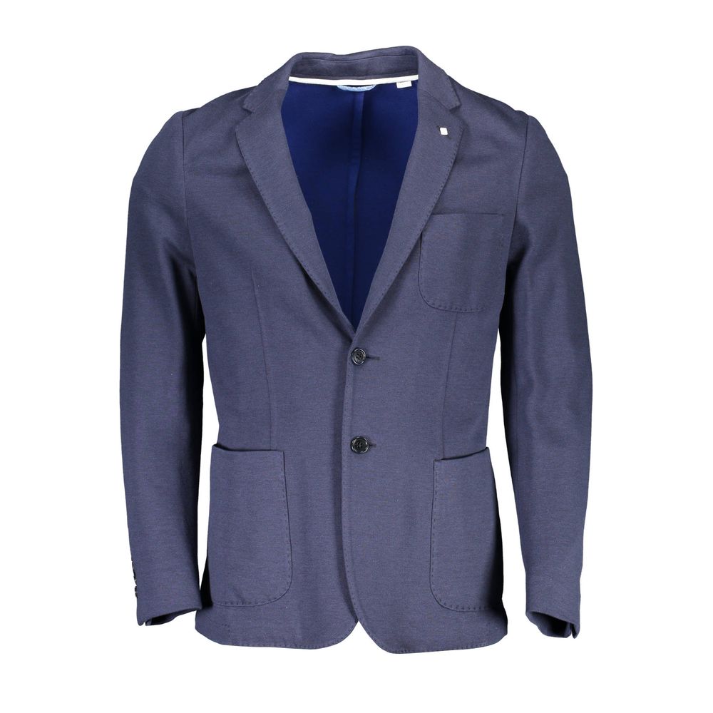 Gant Blaue Baumwolle Männer Jacke