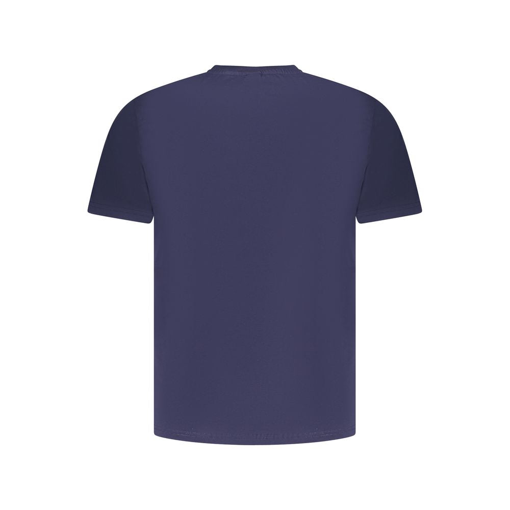 North Sails Blu Cotton Men T-Shirt