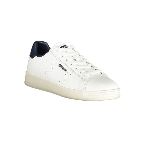 Blauer Bianco Polyurethan Herren Sneaker